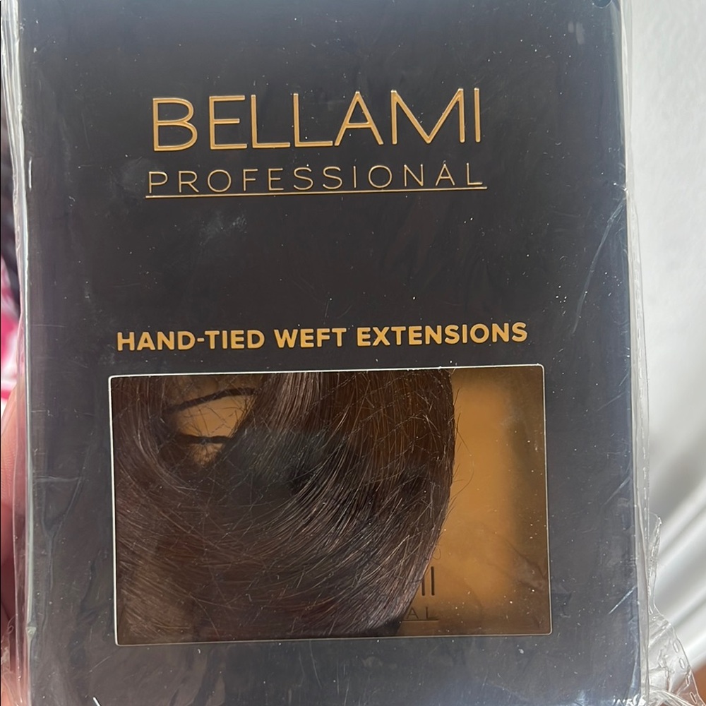 SEALED BELLAMI Professional Hand-Tied Weft Extensions - mochachino Brown